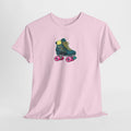 Roller Skate Tee — Vintage Green Skate Graphic T-Shirt
