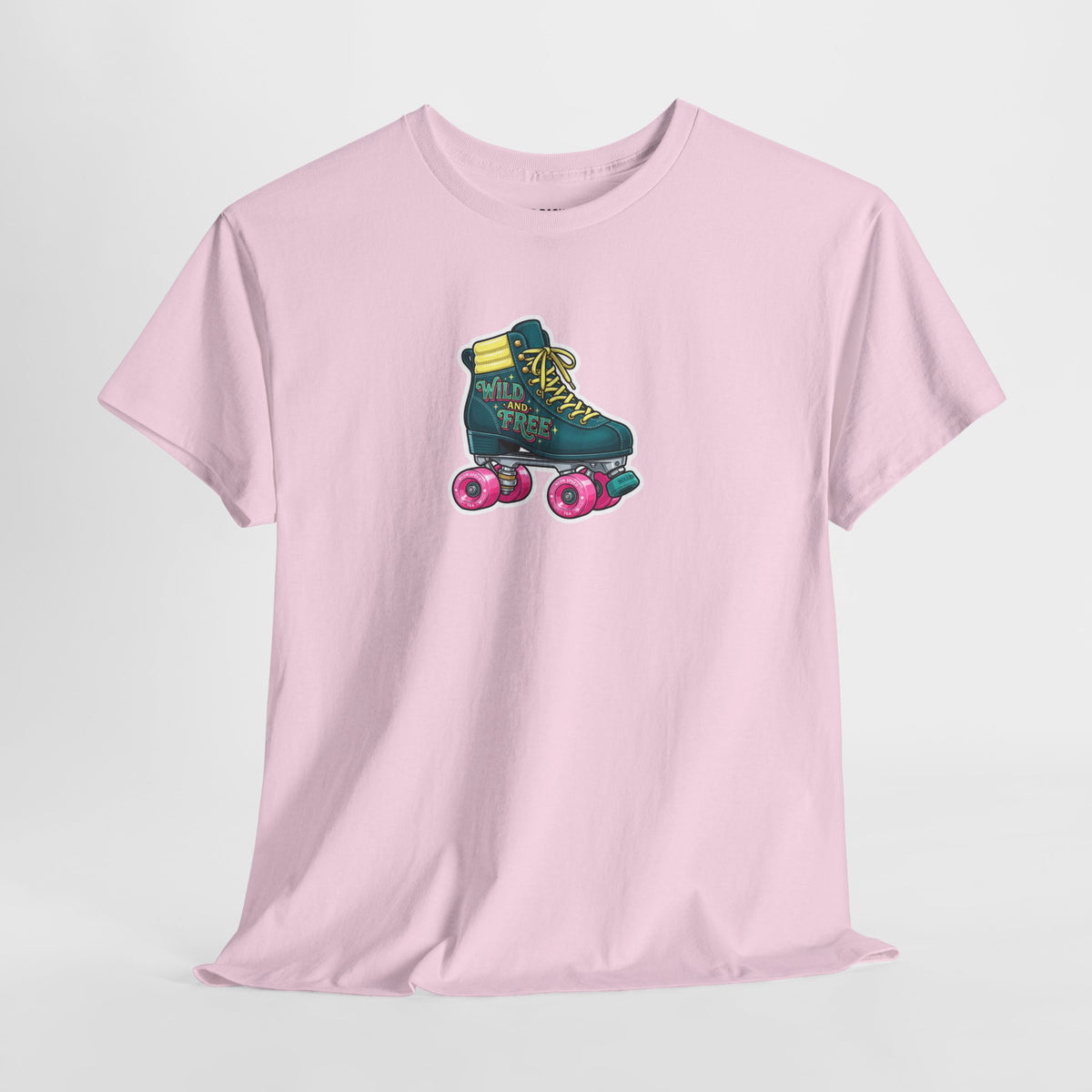 Roller Skate Tee — Vintage Green Skate Graphic T-Shirt