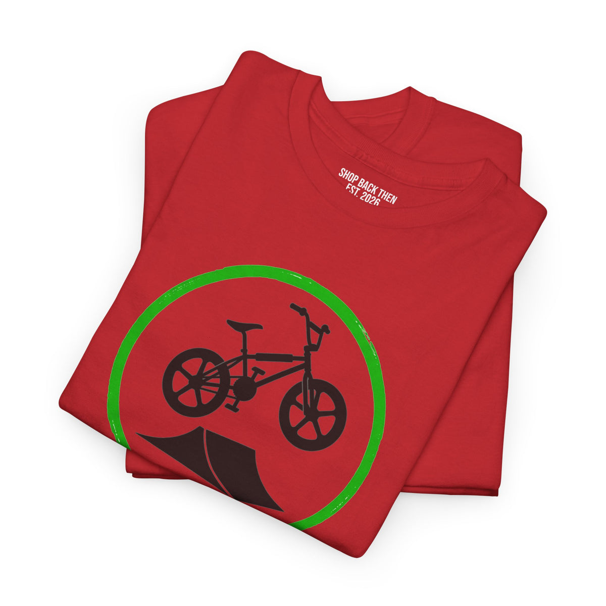 BMX T-Shirt — "Made in the Streets No Signal Needed" Graphic Tee