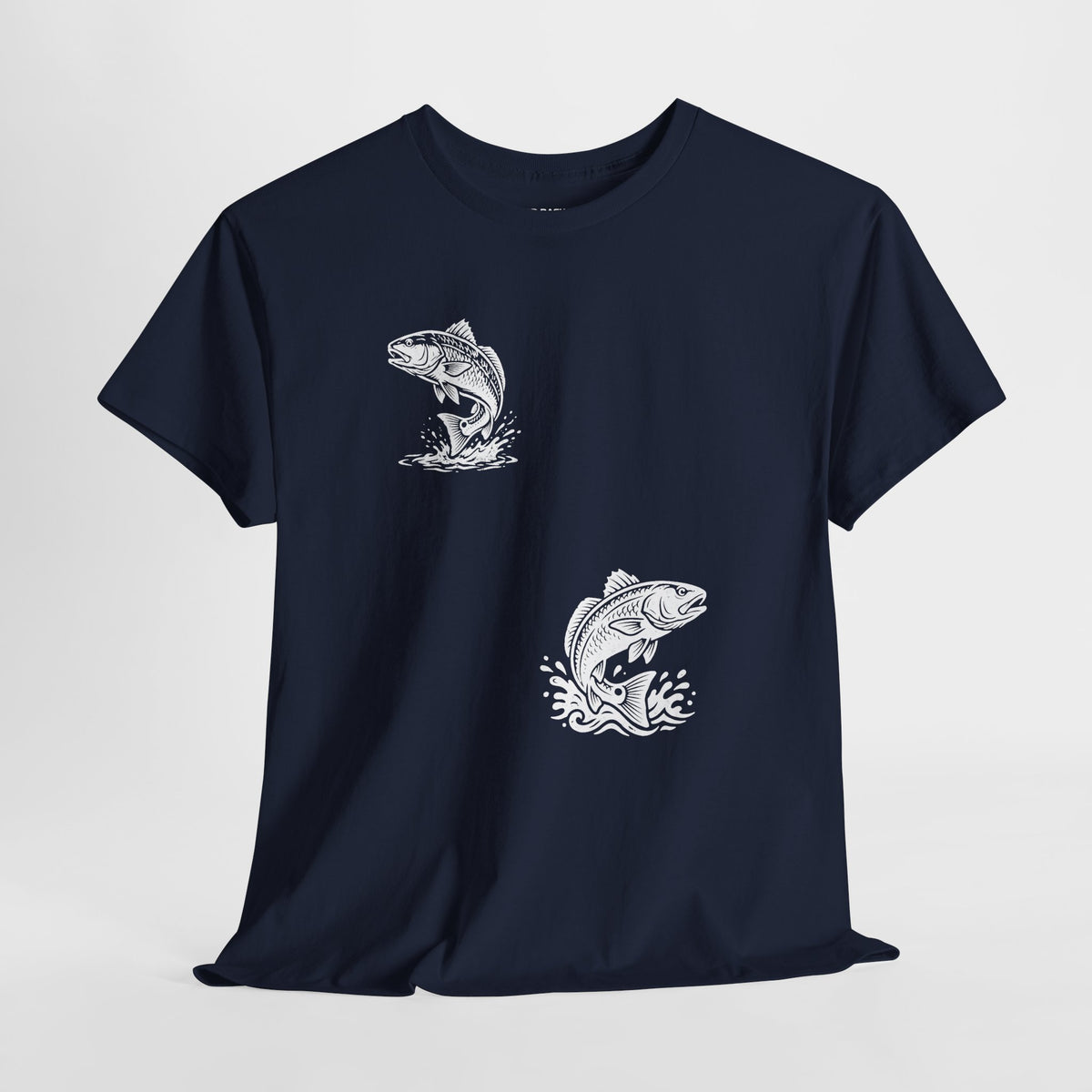 Go Track a Redfish Tee — Fishing Graphic T-Shirt with 'The Apps Are Tracking You' Slogan