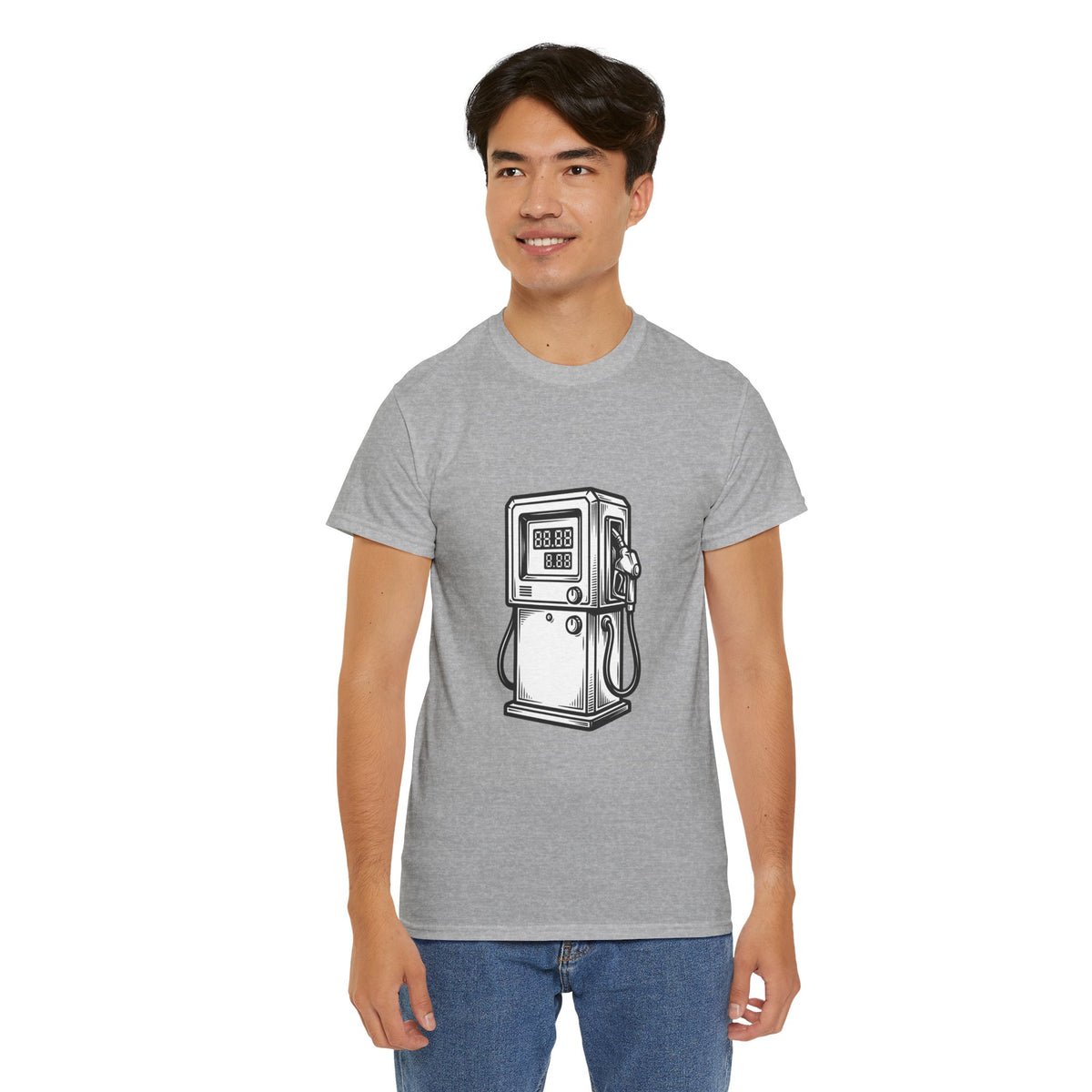 Vintage Gas Pump Tee — “1982 Vintage Series 1.22 a Gallon The Good Old Days”