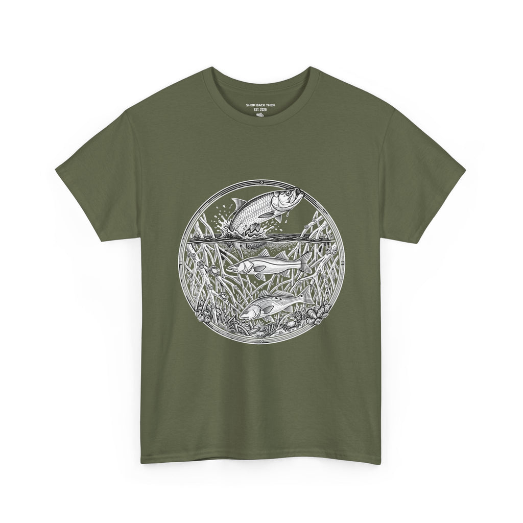 Florida Back-Country Fishing Tee — Esteblished Roots Tarpon Design