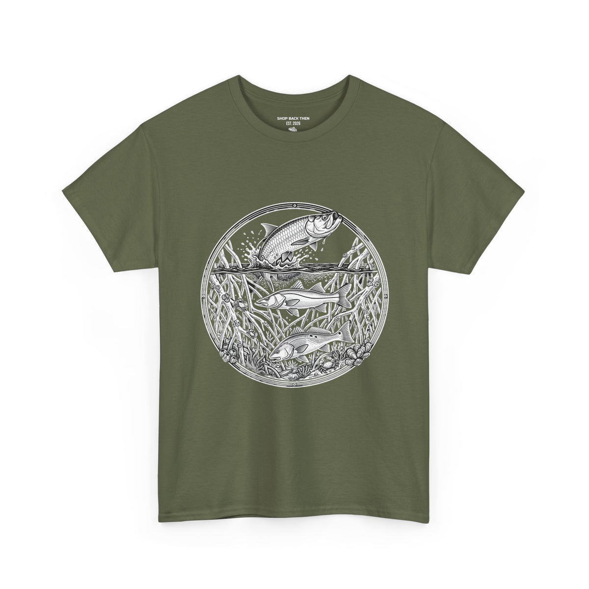 Florida Back-Country Fishing Tee — Esteblished Roots Tarpon Design