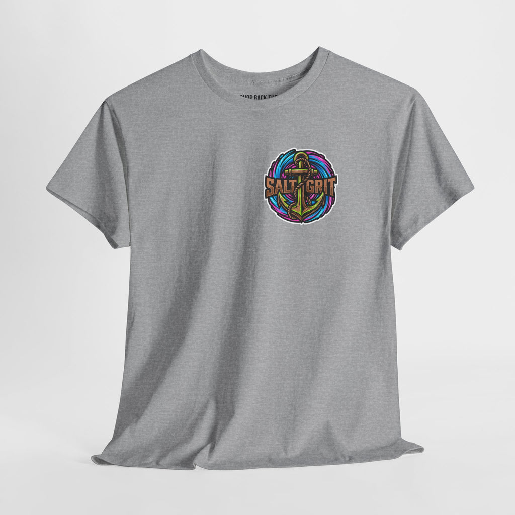 Tarpon Fishing Tee — "Salt Grit" Tarpon Graphic