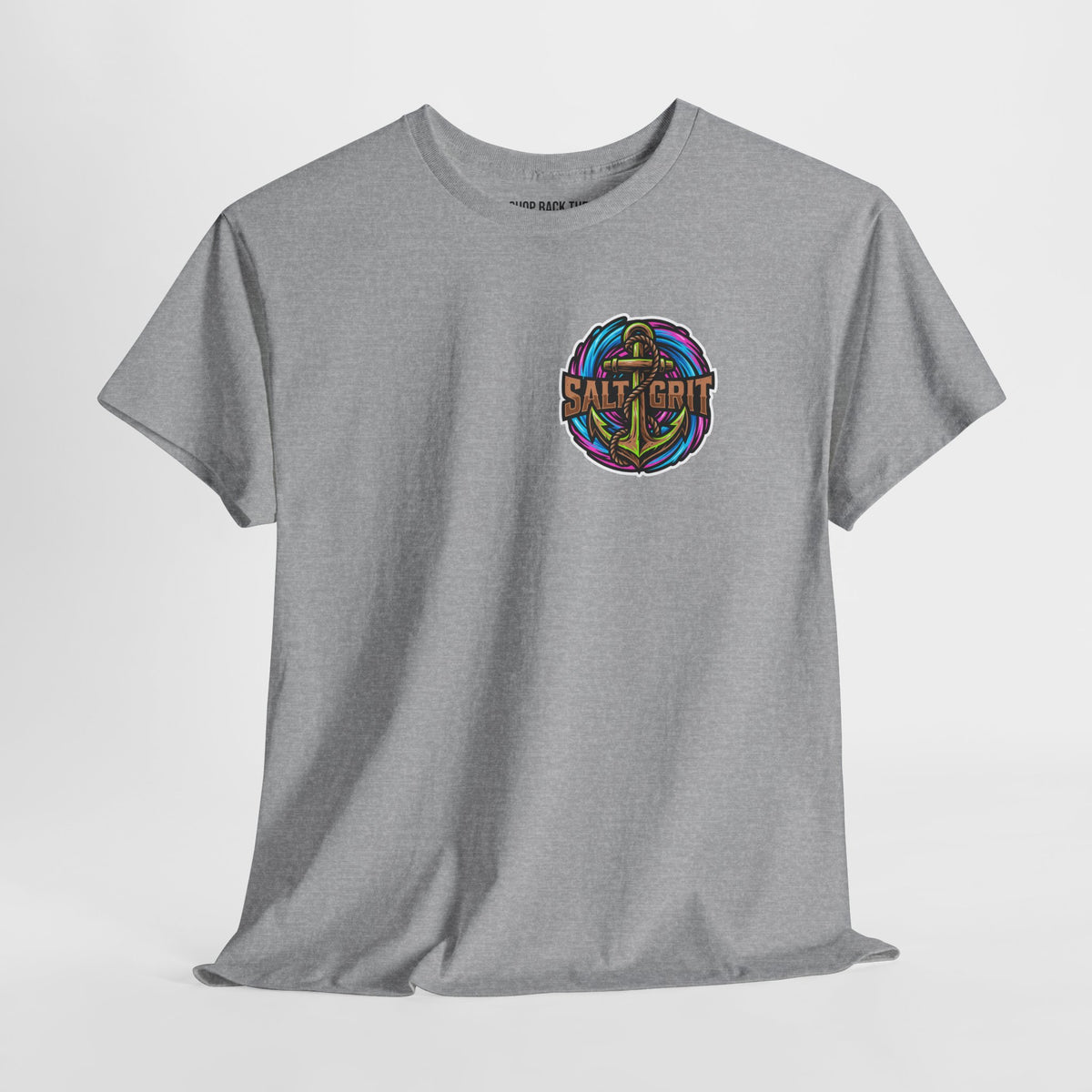 Tarpon Fishing Tee — "Salt Grit" Tarpon Graphic