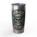 Tumbler — 'Salt Grit' Skull Nautical 20oz Insulated Travel Cup