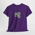 Retro Boombox T-Shirt — 1980s Audio "Cranking the Decibels" Graphic Tee
