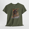 Skateboard Skull Skate Tee – Retro Skateboarding Graphic Shirt