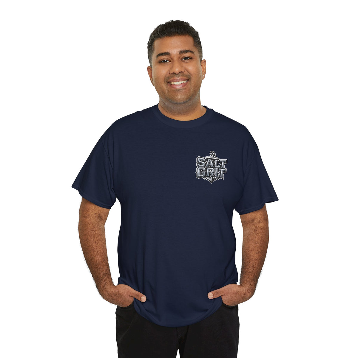 Snook Fishing Tee — "Salt Grit" Snook & Ocean Wave Graphic Tee