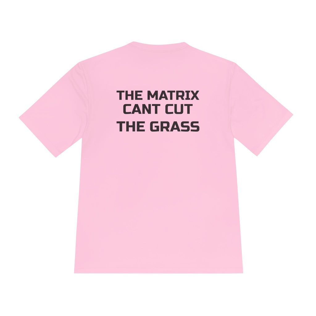 The Matrix Can't Cut the Grass T-Shirt — Lawn Mower Humor Tee