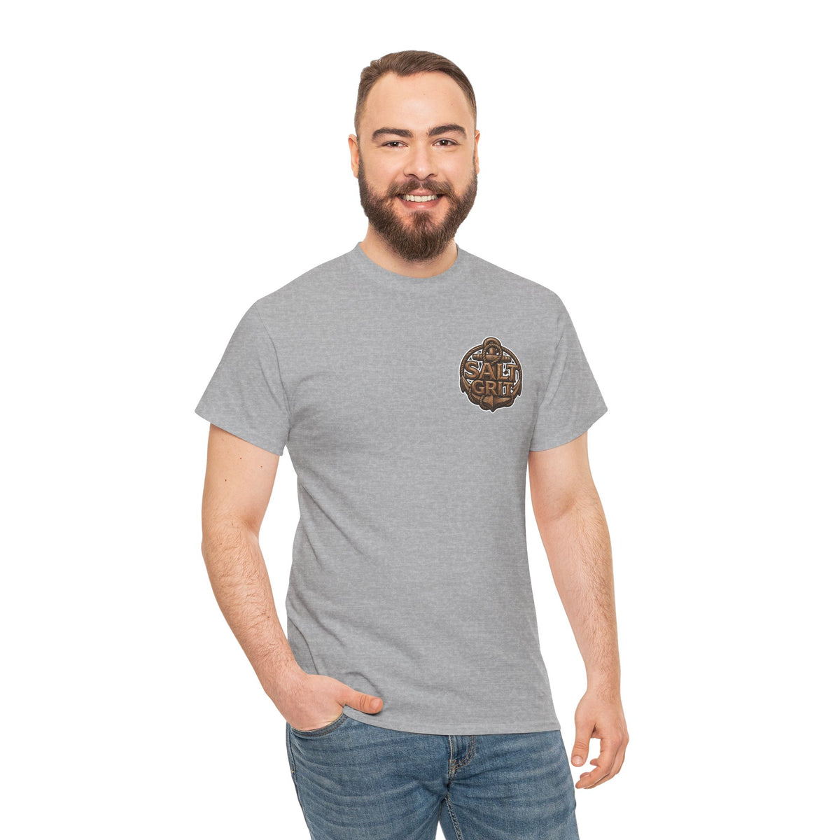 Hogfish Circle Graphic Tee — Vintage Gamefish Fishing T-Shirt