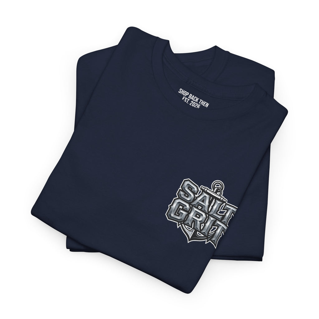 Snook Fishing Tee — "Salt Grit" Snook & Ocean Wave Graphic Tee