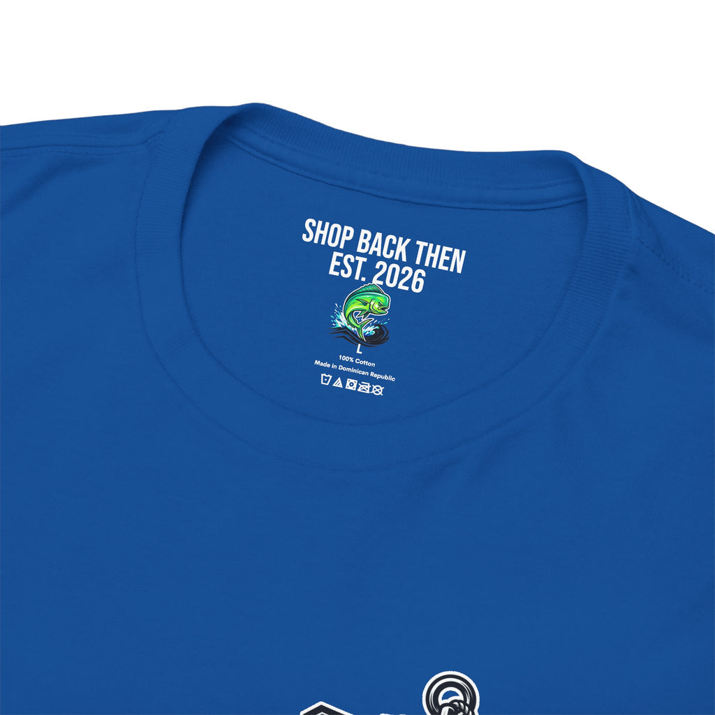 Mahi-Mahi Fishing Tee — “Salt Grit” Logo Front & Leaping Fish Back