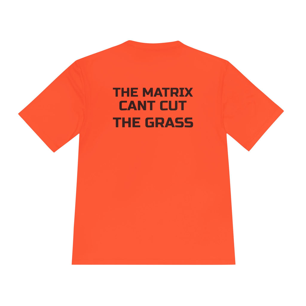 The Matrix Can't Cut the Grass T-Shirt — Lawn Mower Humor Tee