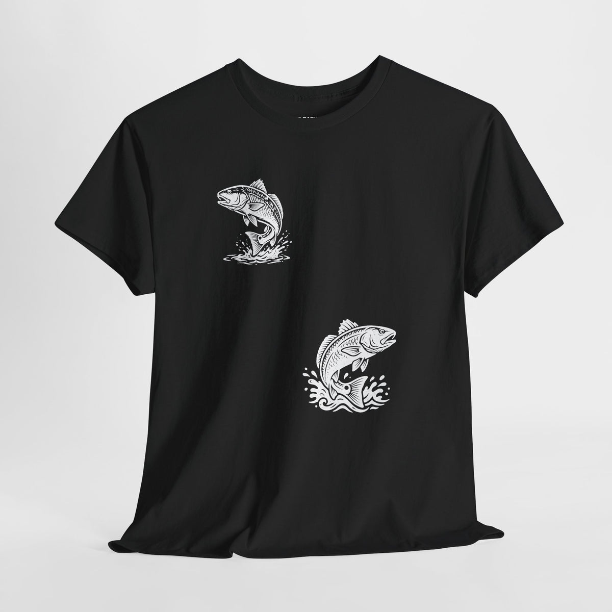 Go Track a Redfish Tee — Fishing Graphic T-Shirt with 'The Apps Are Tracking You' Slogan