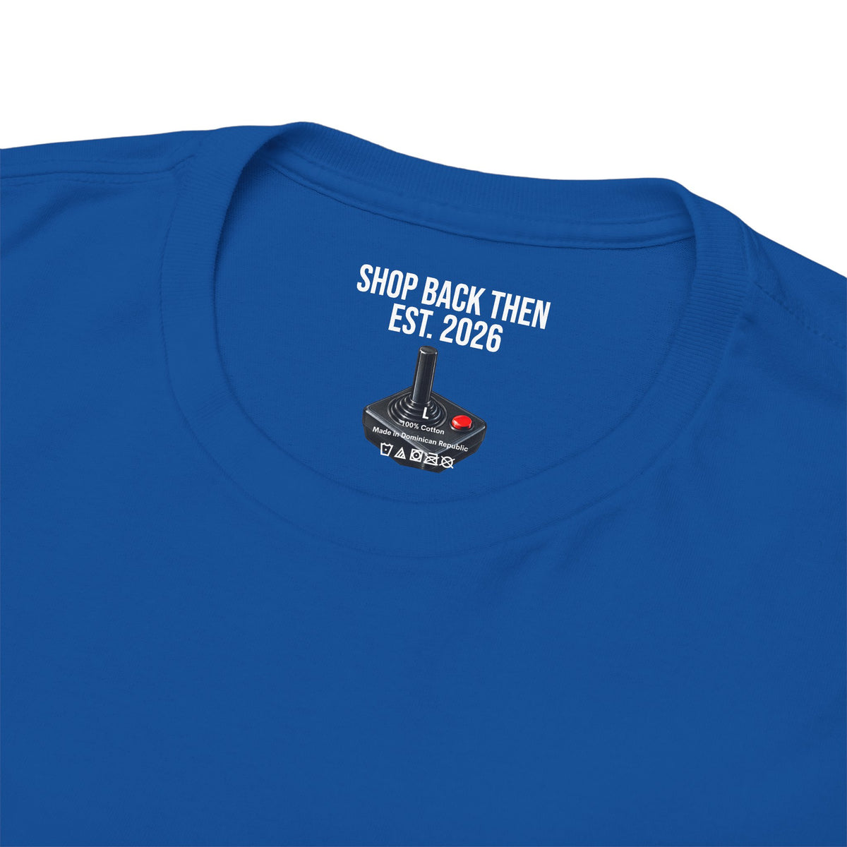 Retro Arcade Tee — "Back Then" Classic Gaming Graphic