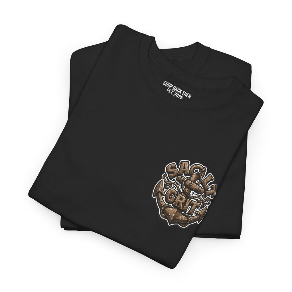 Hogfish Fishing Tee — Rustic Redfish Emblem Tee