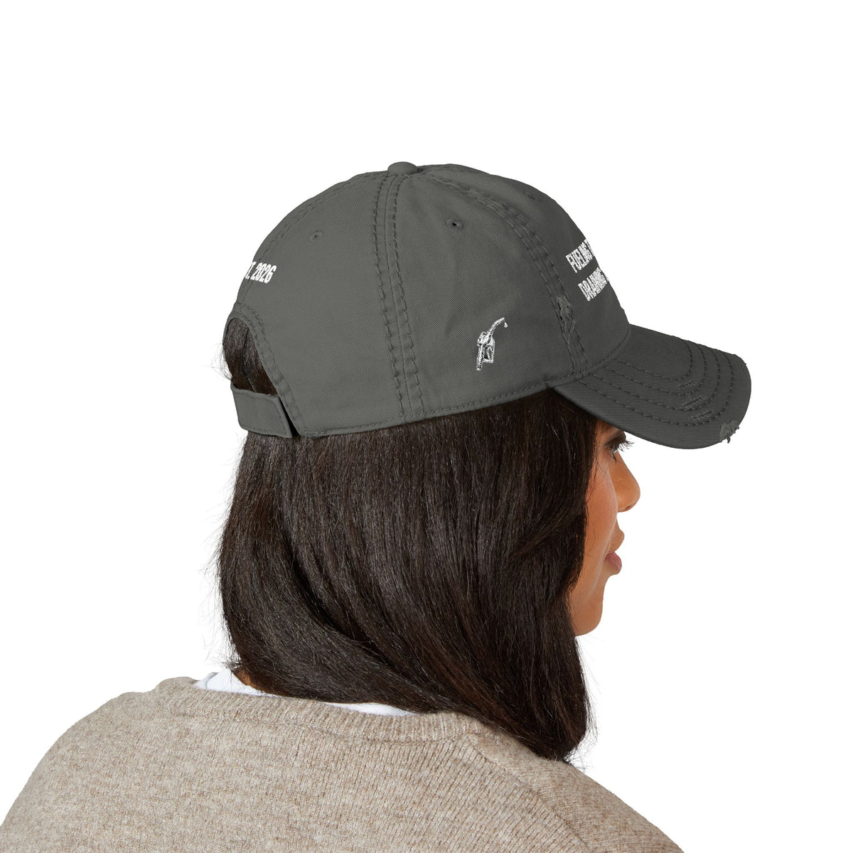 Distressed Dad Hat — "Fueling the System, Draining the Pockets" Embroidered Cap (Est. 2026)