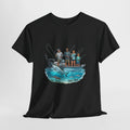 Fishing Family Tee - "Three Generations on the Flats" Graphic T-Shirt