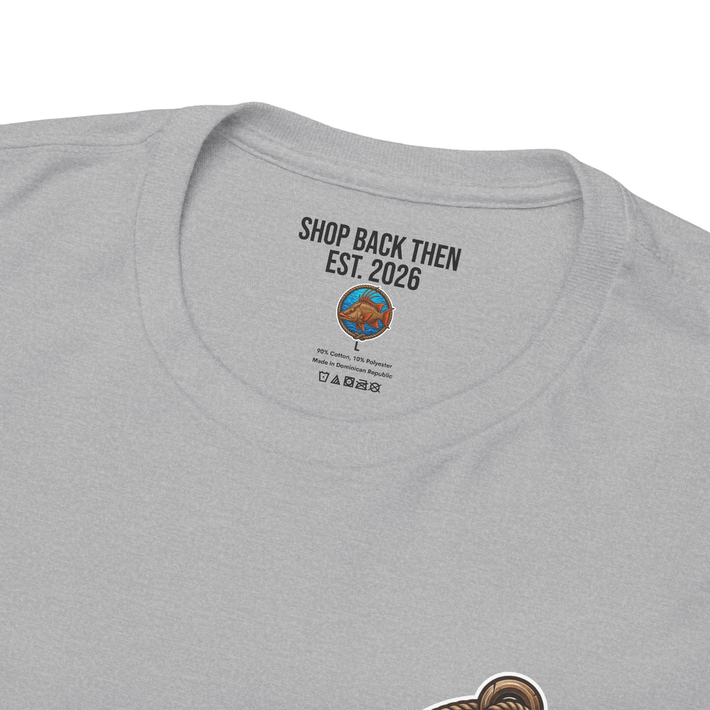 Hogfish Circle Graphic Tee — Vintage Gamefish Fishing T-Shirt