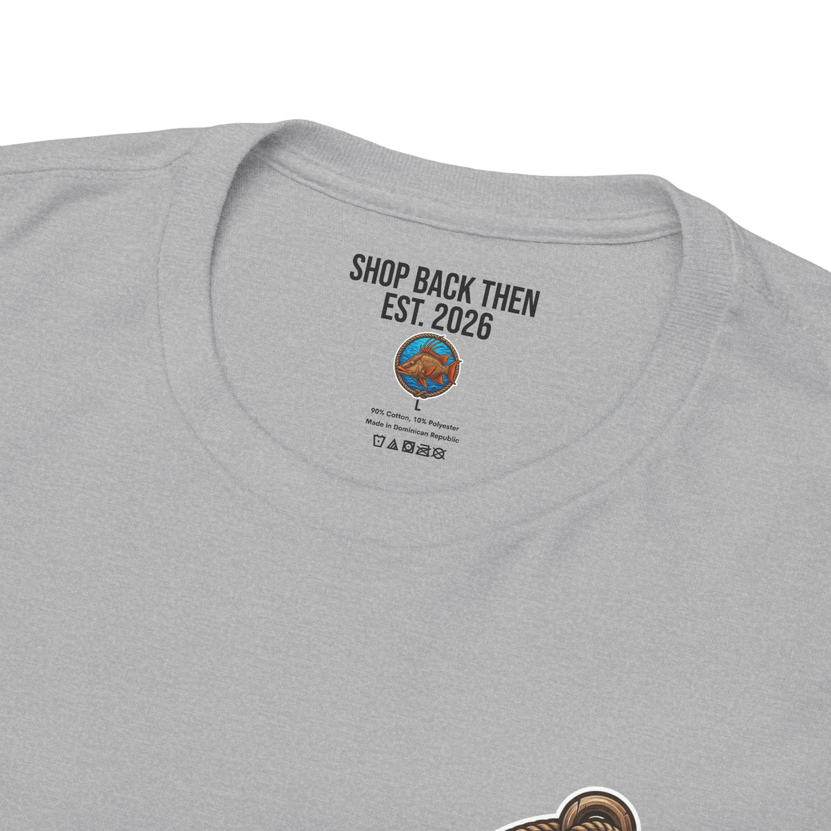Hogfish Circle Graphic Tee — Vintage Gamefish Fishing T-Shirt