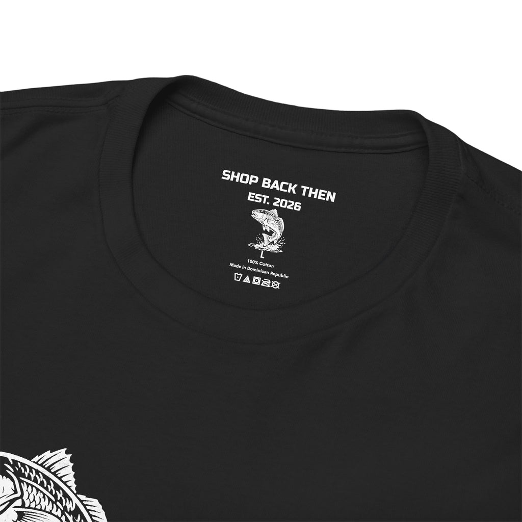 Go Track a Redfish Tee — Fishing Graphic T-Shirt with 'The Apps Are Tracking You' Slogan