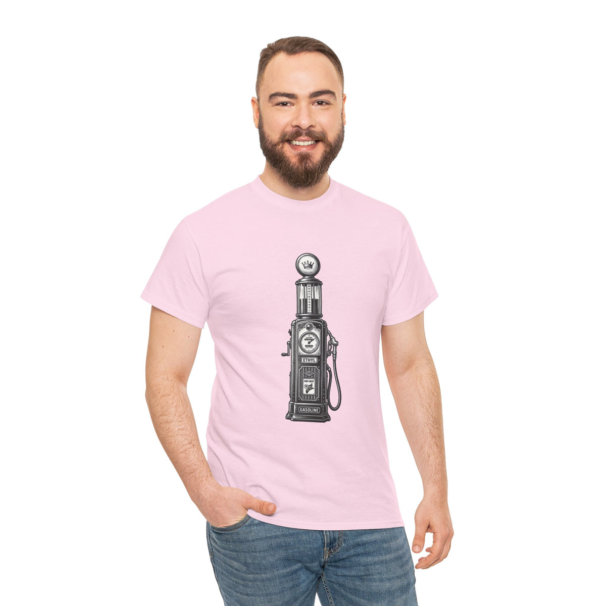 Vintage Gas Pump T-Shirt — 1935 Vintage Series "The Good Old Days" Tee