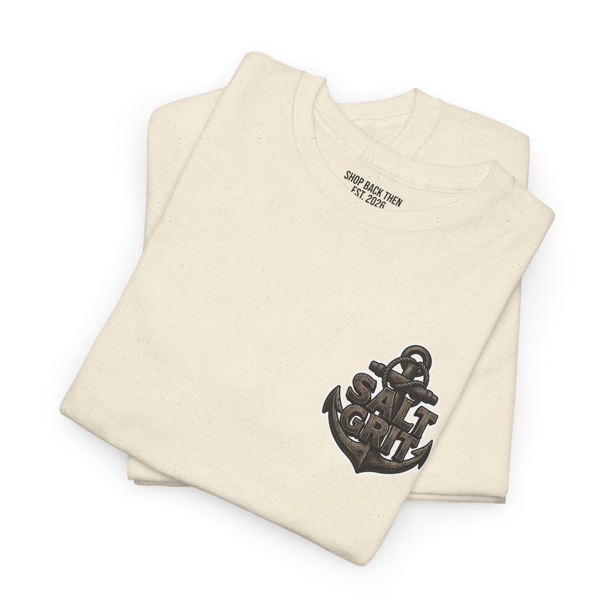 Fishing Anchor T‑Shirt — Vintage Marlin & Anchor Graphic Tee