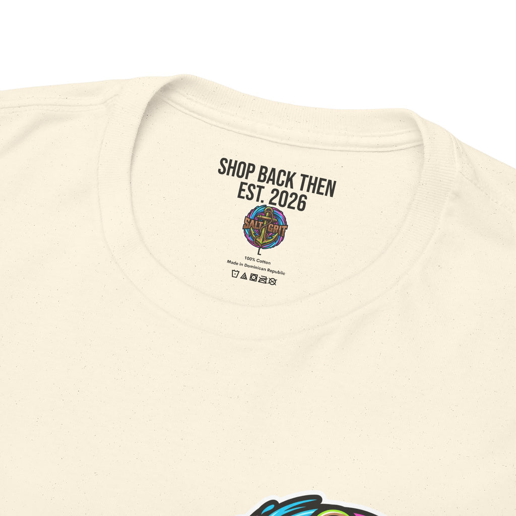 Shark Circle Graphic Tee — Salt Grit Surf T-Shirt