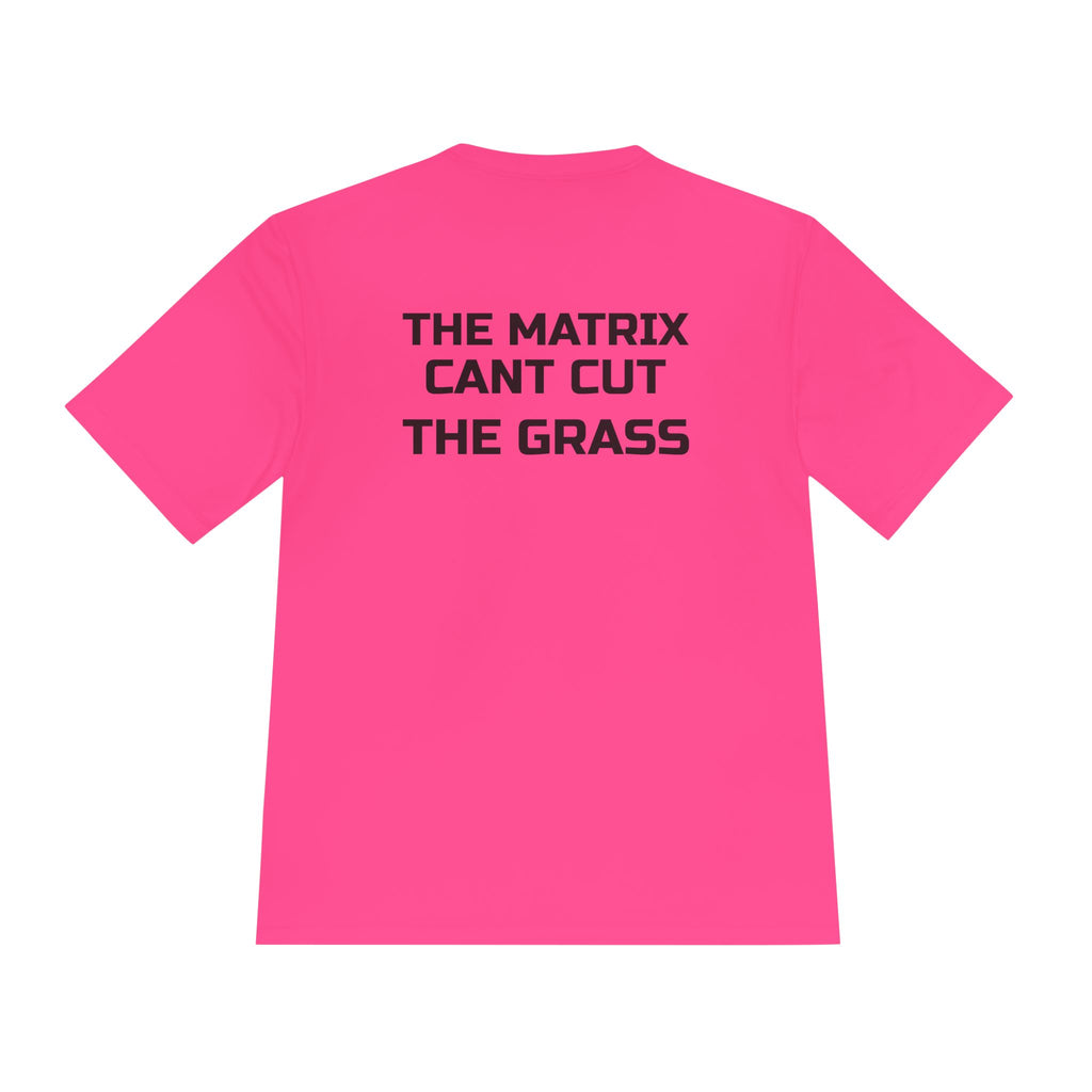 The Matrix Can't Cut the Grass T-Shirt — Lawn Mower Humor Tee