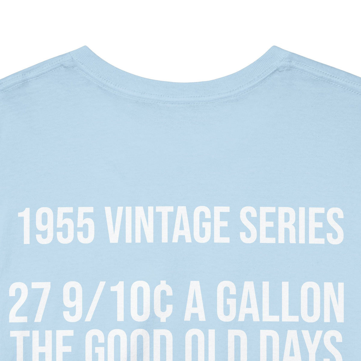 Vintage Gas Pump T‑Shirt — 1955 Retro Fuel Station Tee