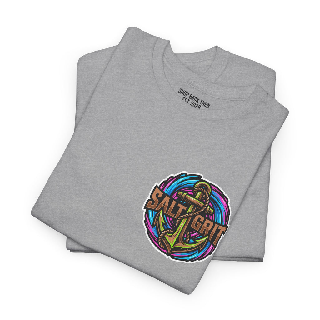 Tarpon Fishing Tee — "Salt Grit" Tarpon Graphic