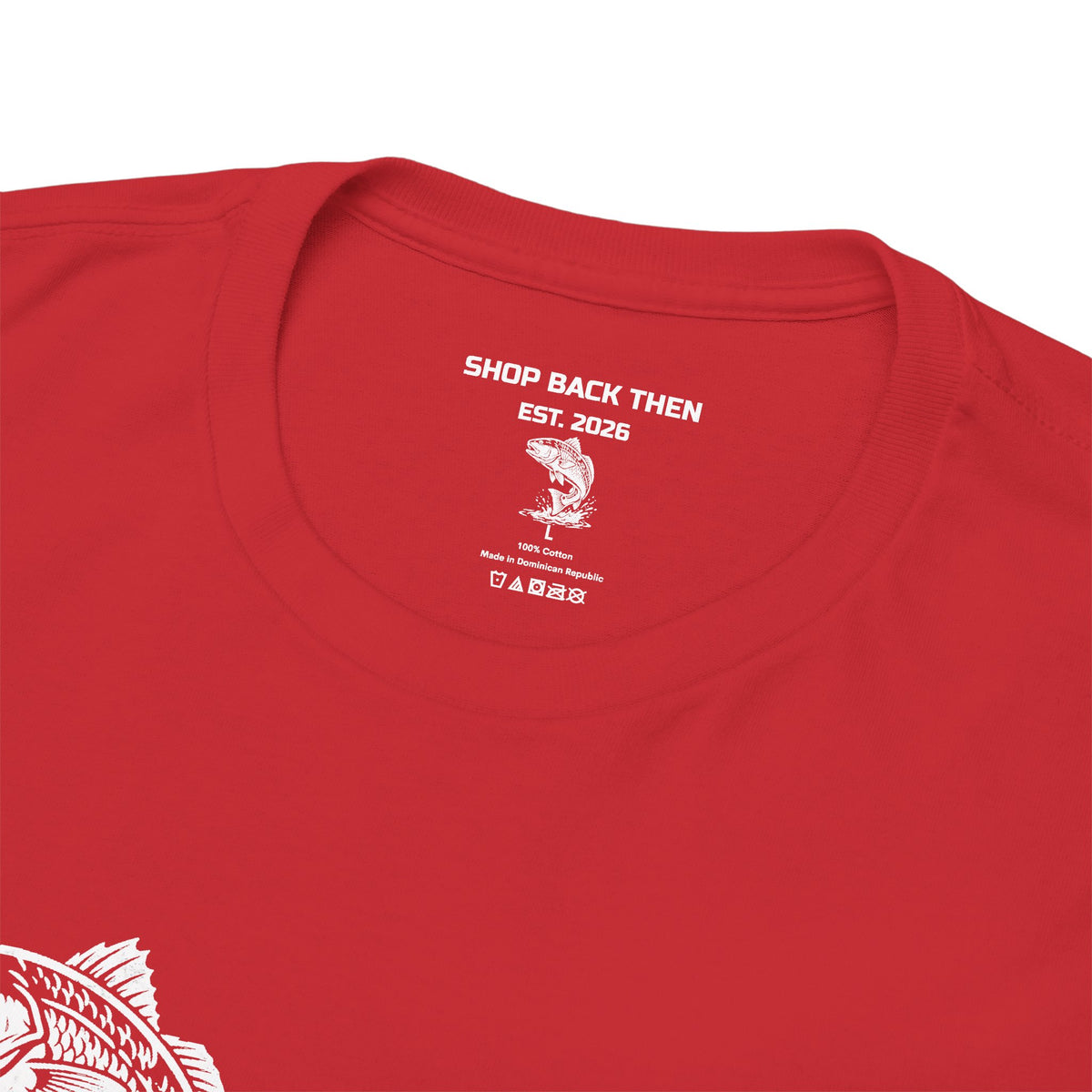 Go Track a Redfish Tee — Fishing Graphic T-Shirt with 'The Apps Are Tracking You' Slogan