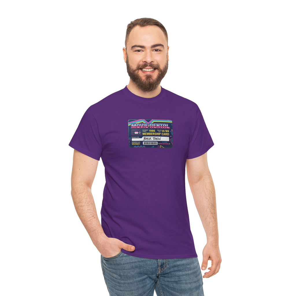 Retro VHS Label Tee — "Before the Grids Took Over" Graphic T-Shirt