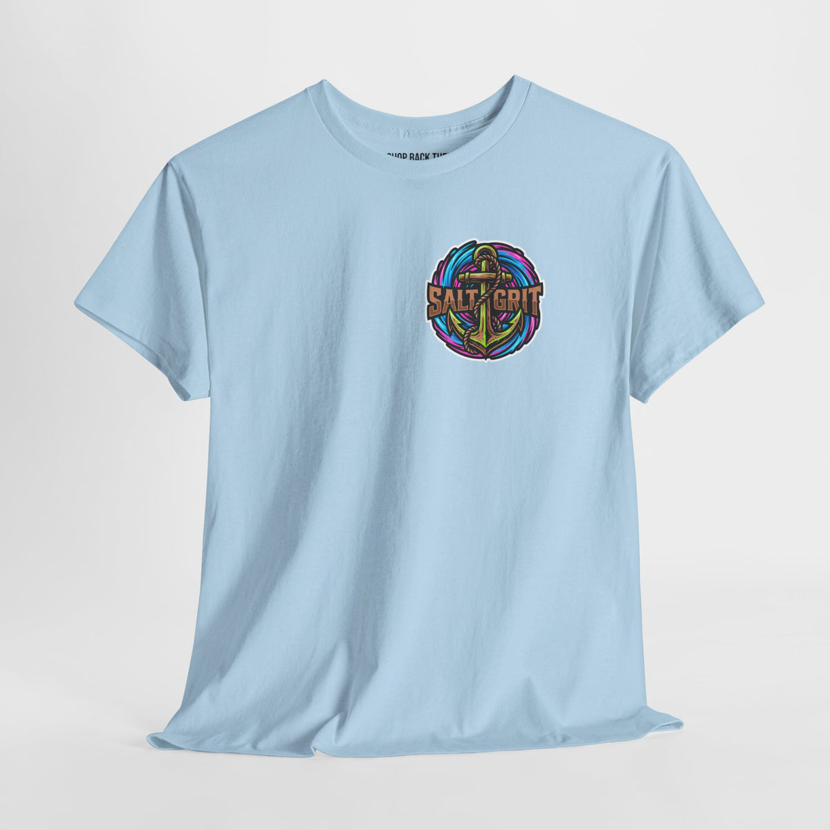 Marlin Wave Graphic Tee — 'Salt Grit' Ocean Adventure Shirt