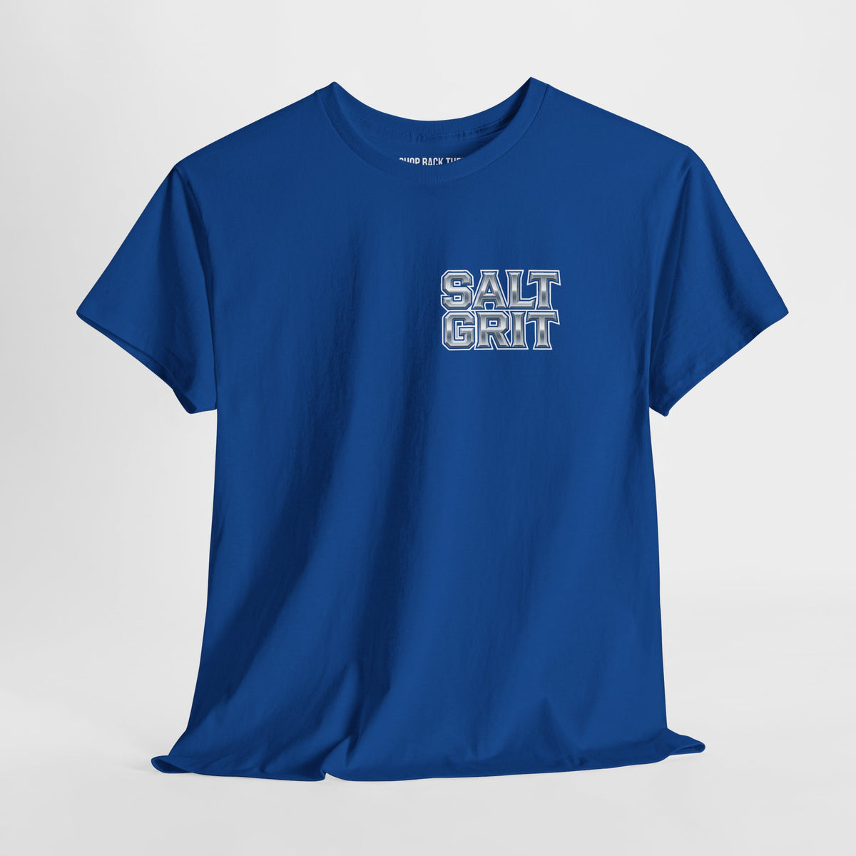 Salt Grit Fishing Tee — Blue Tuna Graphic Cotton T-Shirt