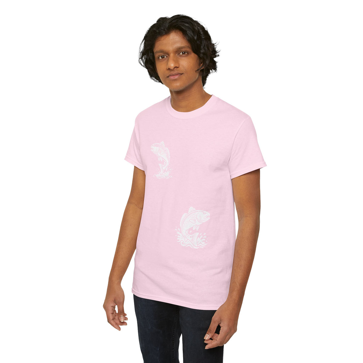Go Track a Redfish Tee — Fishing Graphic T-Shirt with 'The Apps Are Tracking You' Slogan