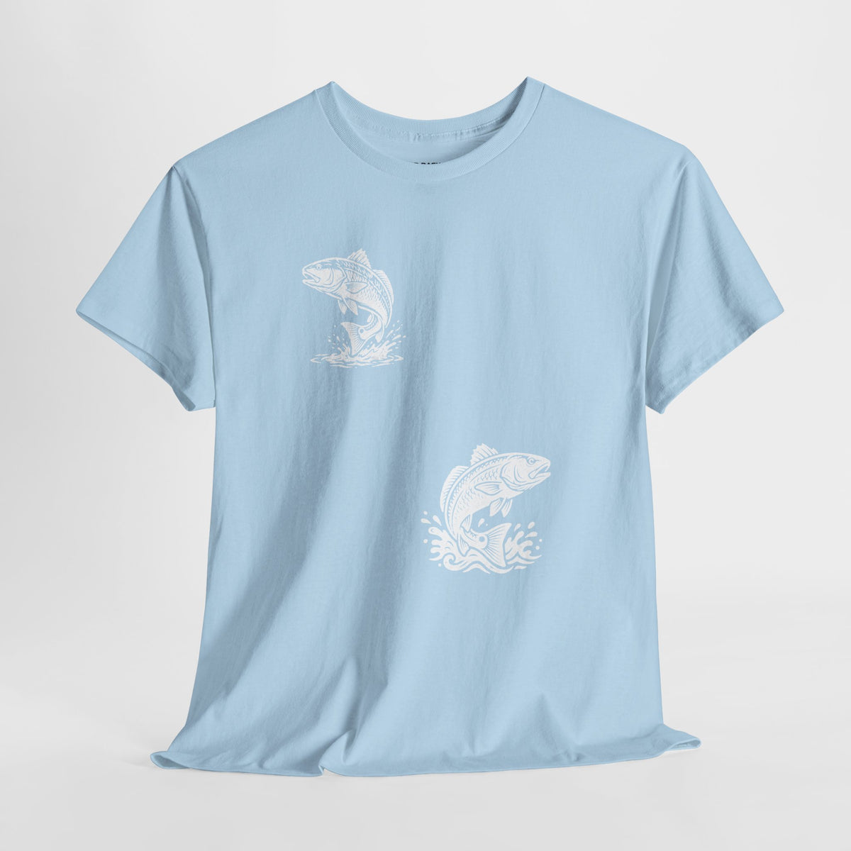 Go Track a Redfish Tee — Fishing Graphic T-Shirt with 'The Apps Are Tracking You' Slogan