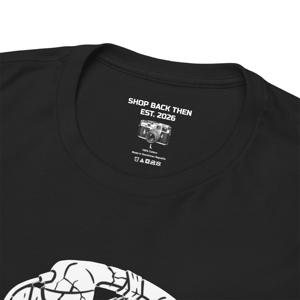 Retro Payphone T‑Shirt — "Back in the Day We Were Free Not Tracked" Vintage Camera Tee