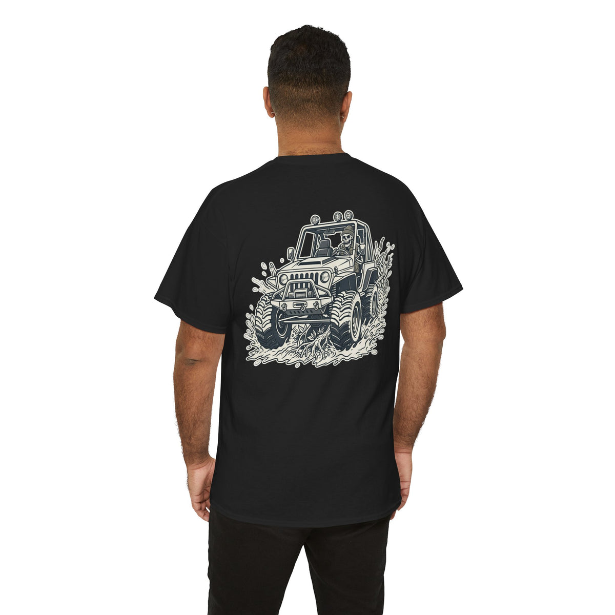 Off‑Road Jeep Graphic Tee — Mud Run 4x4 Adventure T‑Shirt