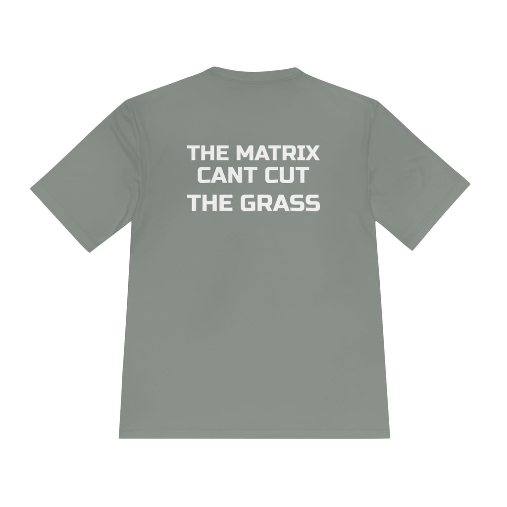 The Matrix Can't Cut the Grass T-Shirt — Lawn Mower Humor Tee