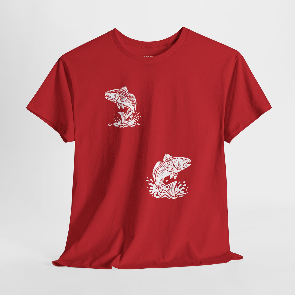 Go Track a Redfish Tee — Fishing Graphic T-Shirt with 'The Apps Are Tracking You' Slogan