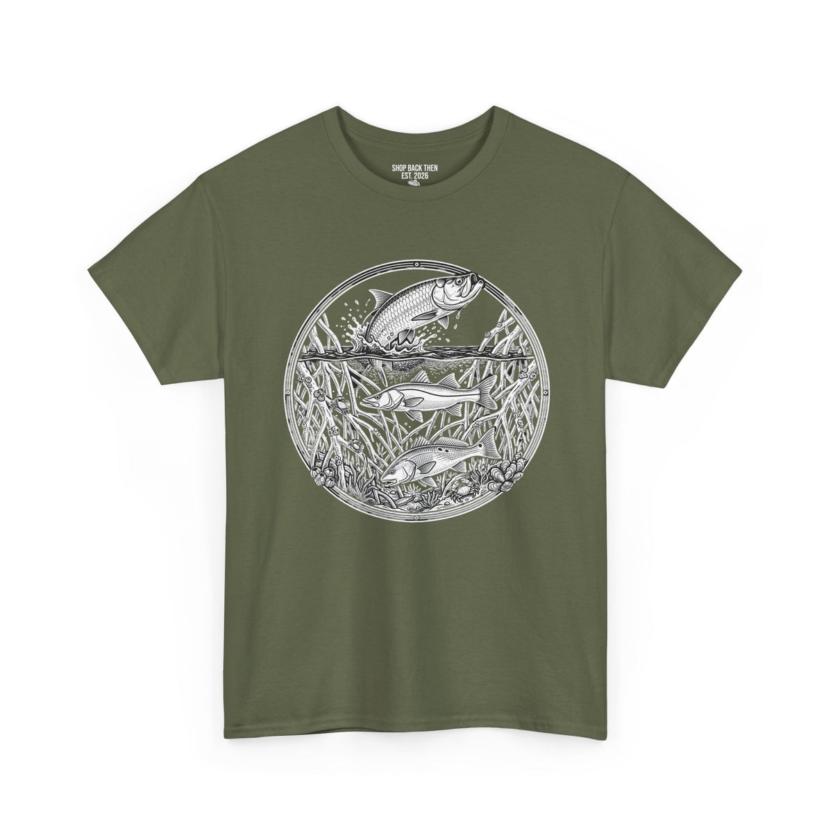 Florida Back-Country Fishing Tee — Esteblished Roots Tarpon Design