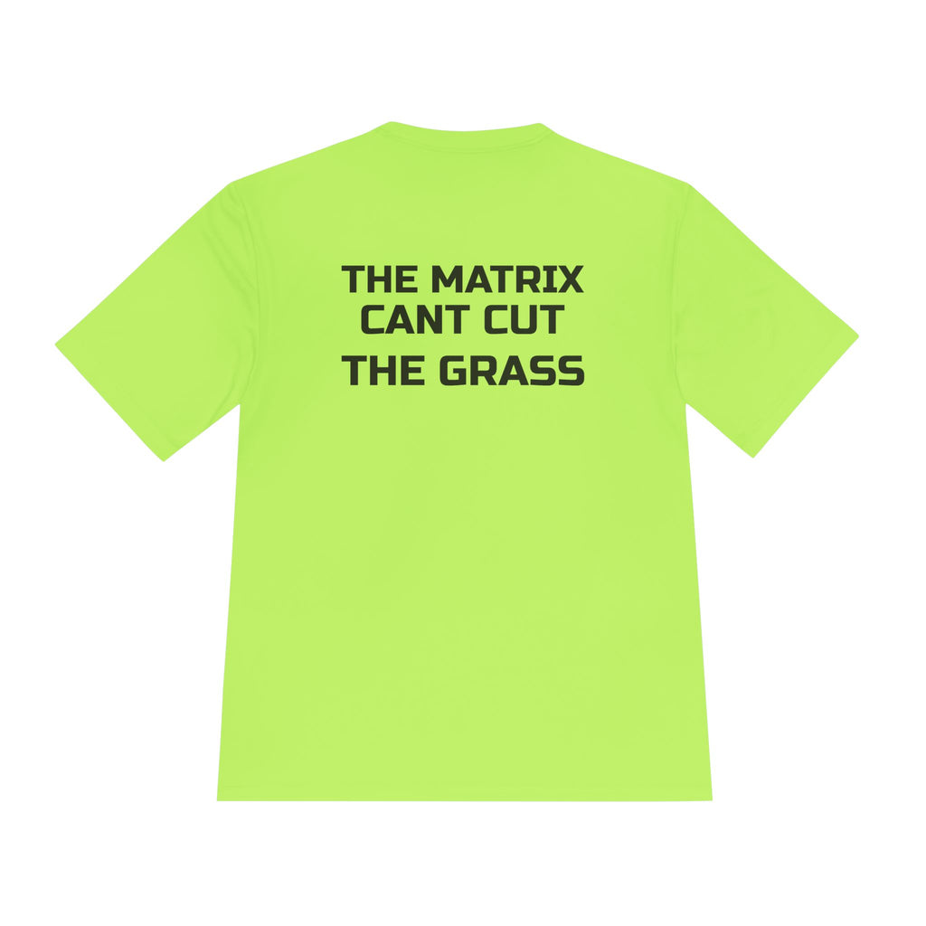 The Matrix Can't Cut the Grass T-Shirt — Lawn Mower Humor Tee
