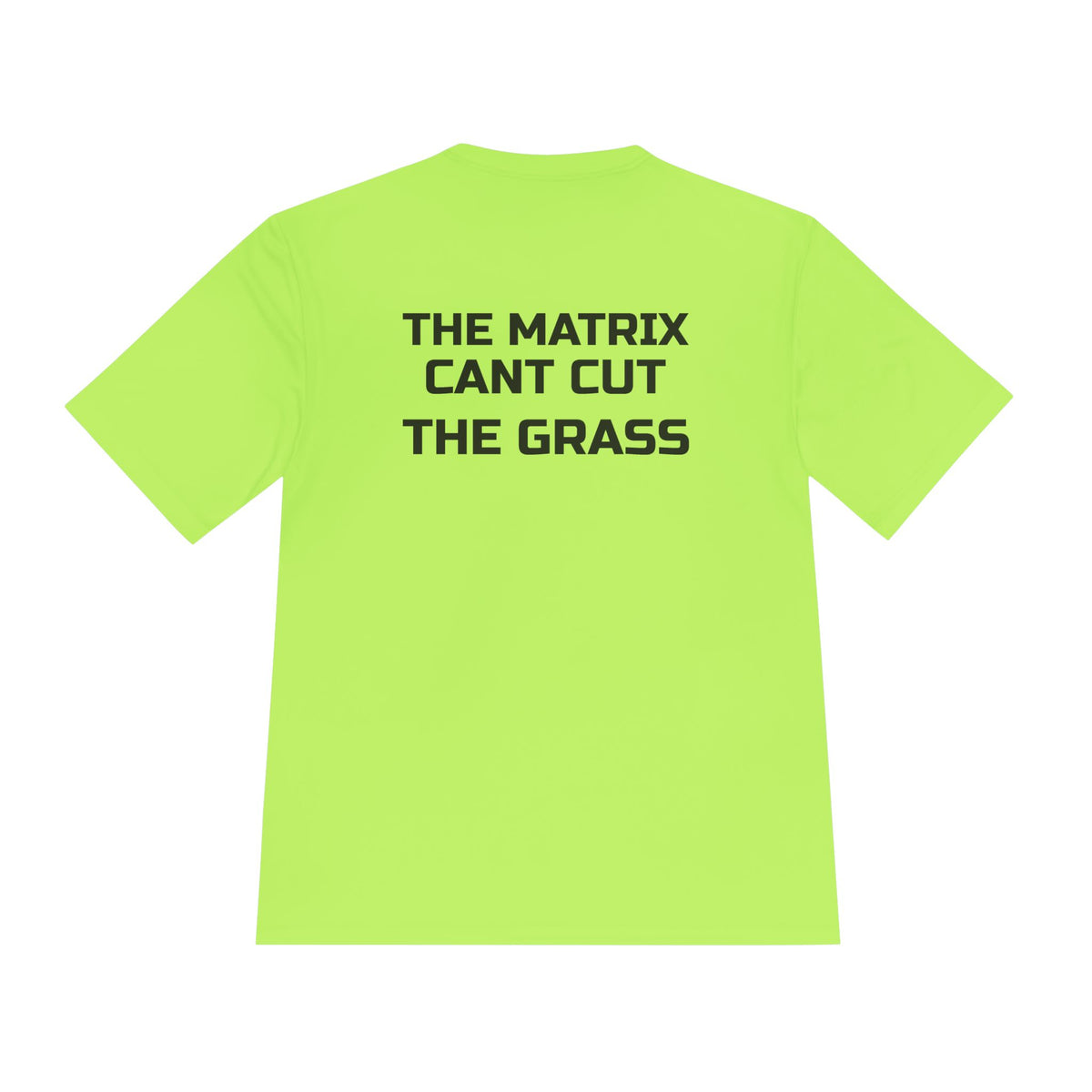 The Matrix Can't Cut the Grass T-Shirt — Lawn Mower Humor Tee