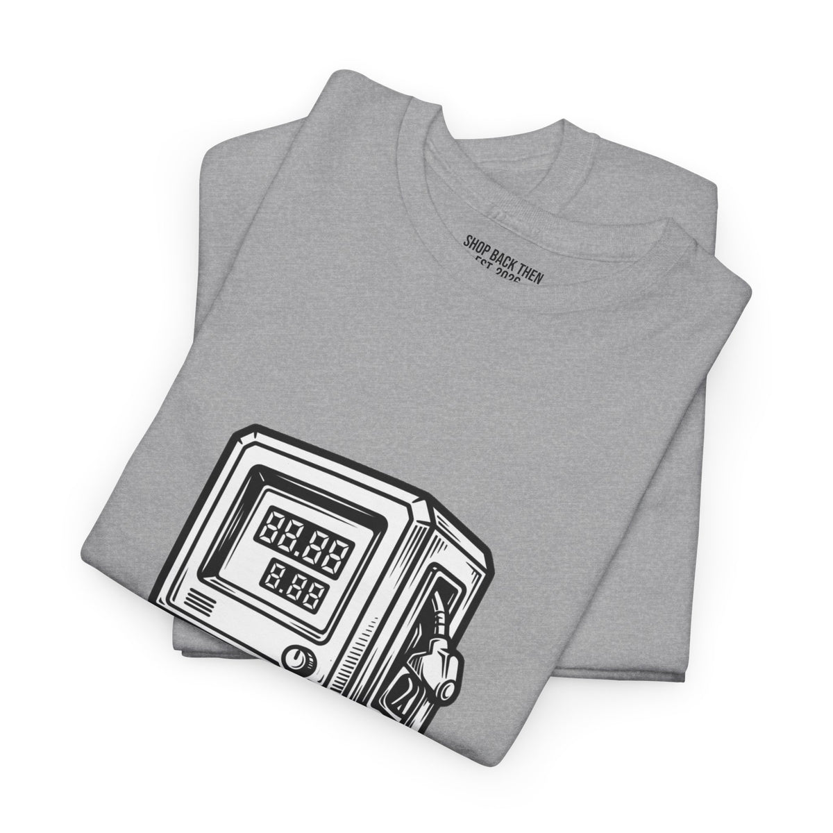 Vintage Gas Pump Tee — “1982 Vintage Series 1.22 a Gallon The Good Old Days”