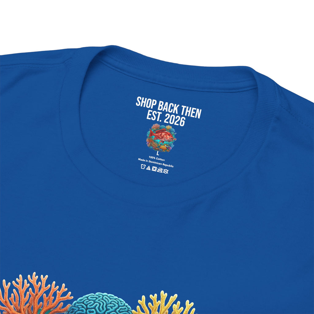 Red Grouper Reef T-Shirt — Tropical Fish Ocean Graphic Tee