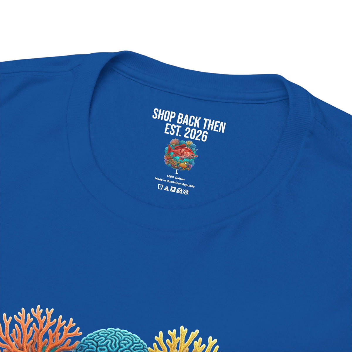 Red Grouper Reef T-Shirt — Tropical Fish Ocean Graphic Tee