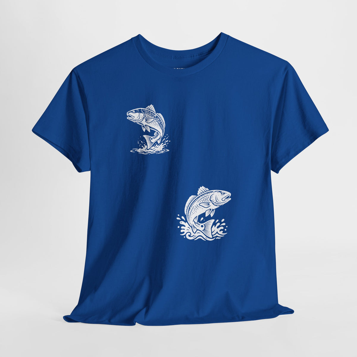 Go Track a Redfish Tee — Fishing Graphic T-Shirt with 'The Apps Are Tracking You' Slogan
