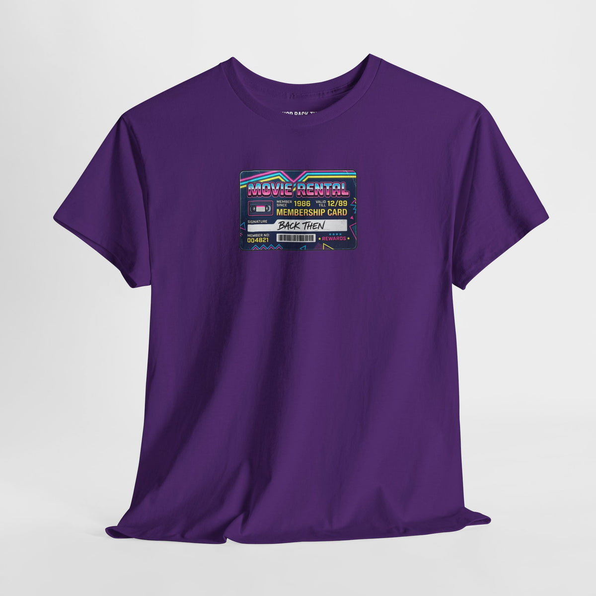 Retro VHS Label Tee — "Before the Grids Took Over" Graphic T-Shirt